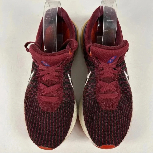 Nike React Infinity Run  FK 3 in Dark Beetroot/White Colour Size US 8 - Picture 2 of 7